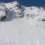 Masse instabili nel Vallone di S. Bernolfo, Bagni di Vinadio, Valle Stura di Demonte -  Foto p.g.c. ARPA Piemonte